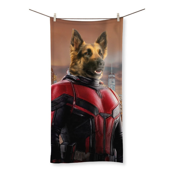 Tiny Comic Hero Custom Pet Towel | Pet Lover Gift | Paw & Glory