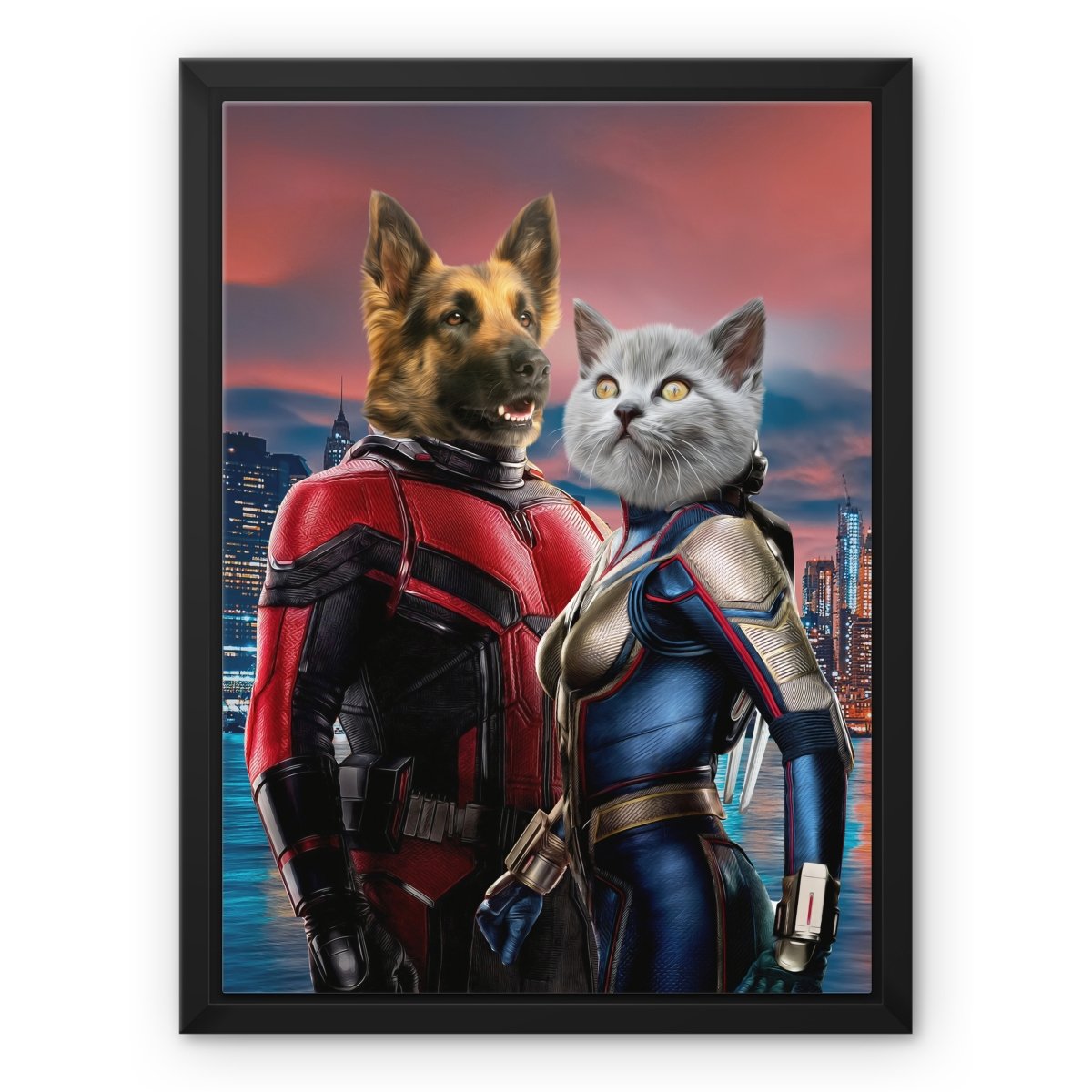 Pet Portraits | The Antman & The Wasp: Custom Pet Canvas | Paw & Glory