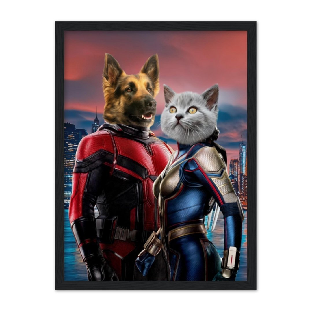 Pet Portraits | The Antman & The Wasp: Custom Pet Portrait | Paw & Glory