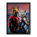 The Antman & The Wasp: Custom Pet Portrait