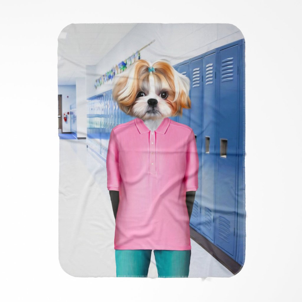 Pet Portraits | The Apprentice (Mean Girls Inspired): Custom Pet Blanket | Paw & Glory