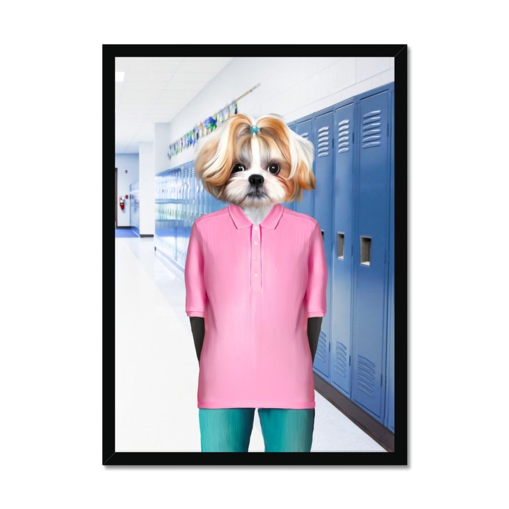 Pet Portraits | The Apprentice (Mean Girls Inspired): Custom Pet Portrait | Paw & Glory