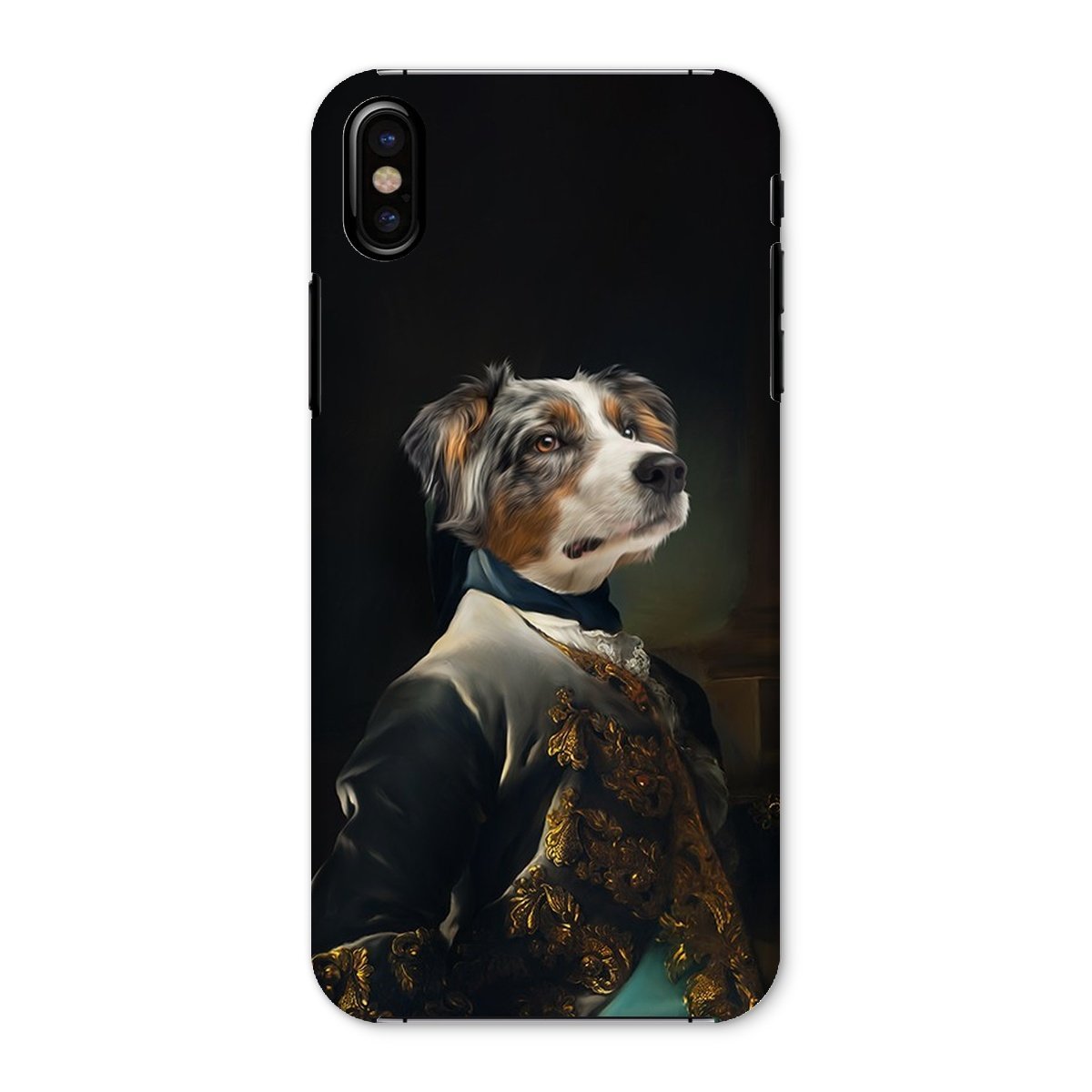 Pet Portraits | The Aristocrat: Custom Pet Phone Case | Paw & Glory
