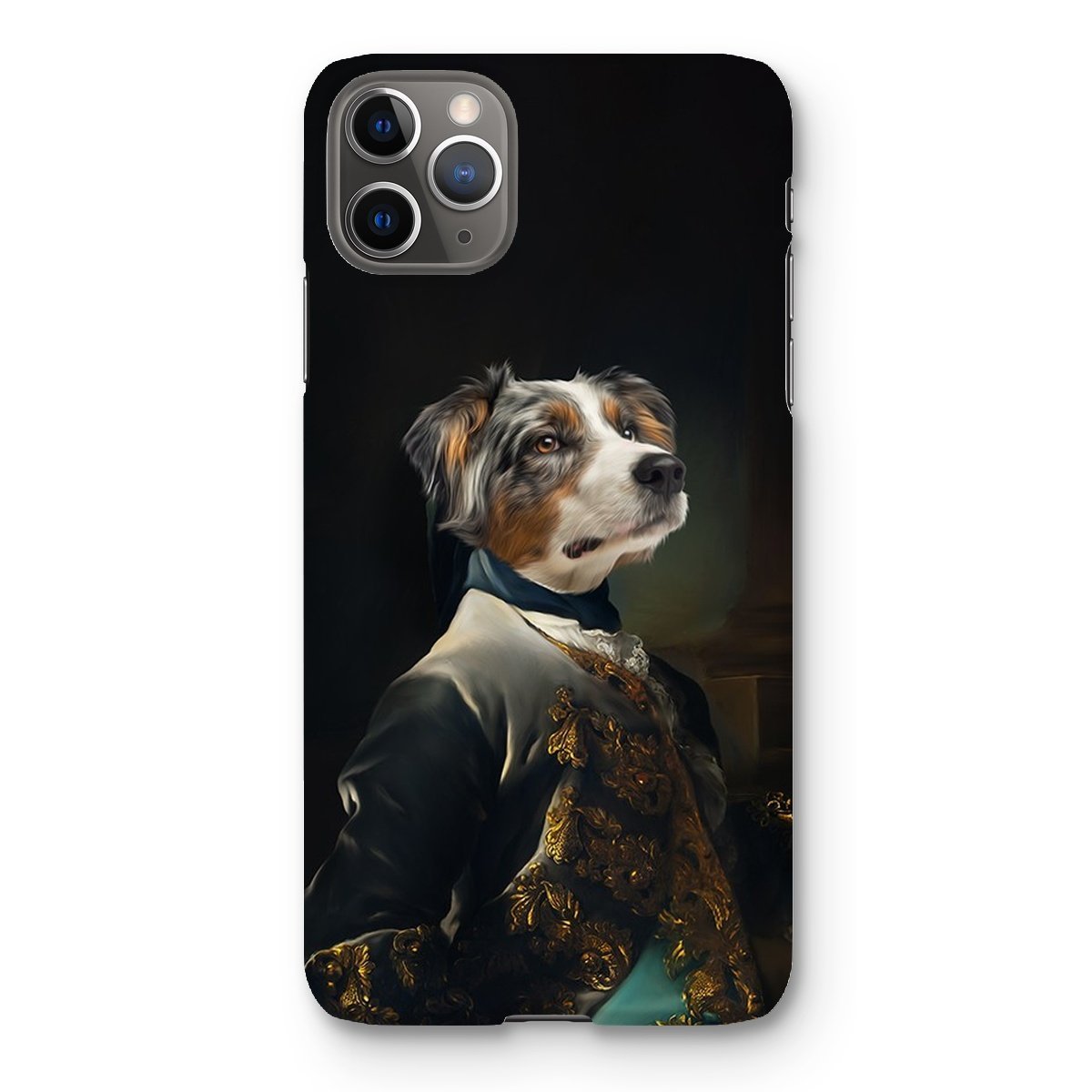 Pet Portraits | The Aristocrat: Custom Pet Phone Case | Paw & Glory