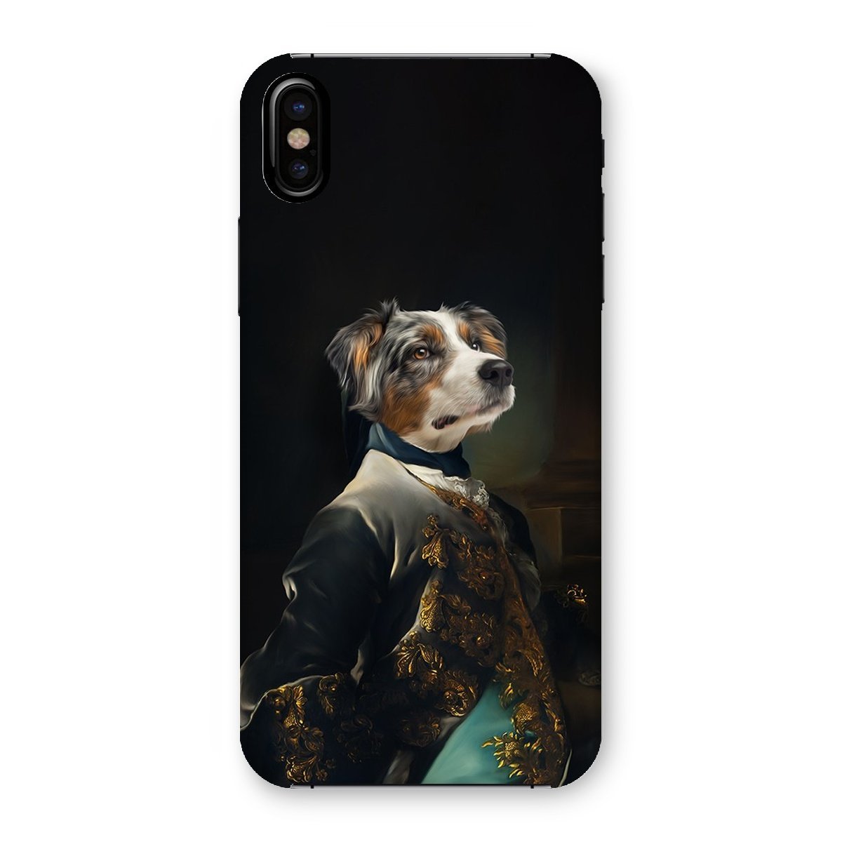 Pet Portraits | The Aristocrat: Custom Pet Phone Case | Paw & Glory