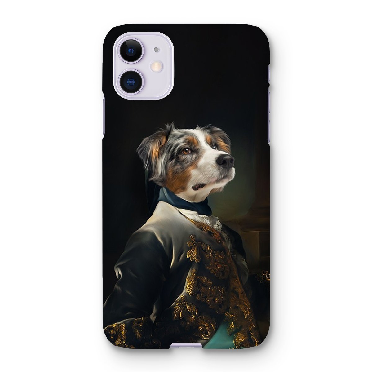 Pet Portraits | The Aristocrat: Custom Pet Phone Case | Paw & Glory