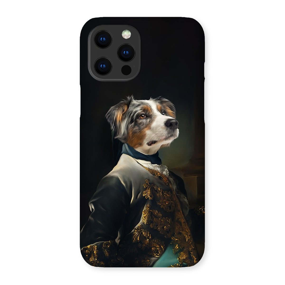 Pet Portraits | The Aristocrat: Custom Pet Phone Case | Paw & Glory