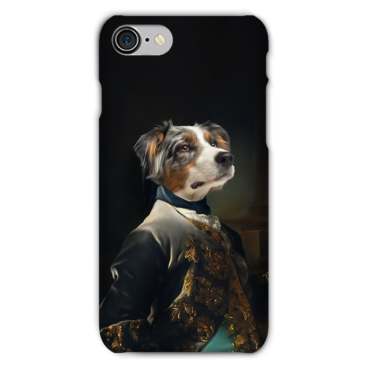 Pet Portraits | The Aristocrat: Custom Pet Phone Case | Paw & Glory