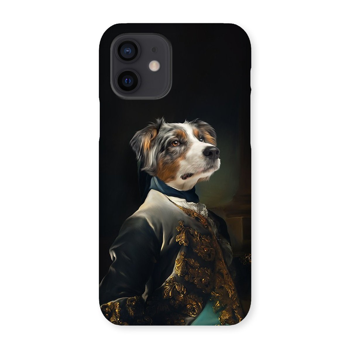 Pet Portraits | The Aristocrat: Custom Pet Phone Case | Paw & Glory