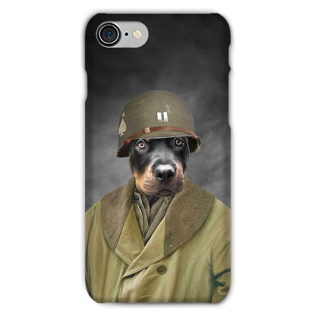 Pet Portraits | The Army Coat Mackinaw: Custom Pet Phone Case | Paw & Glory