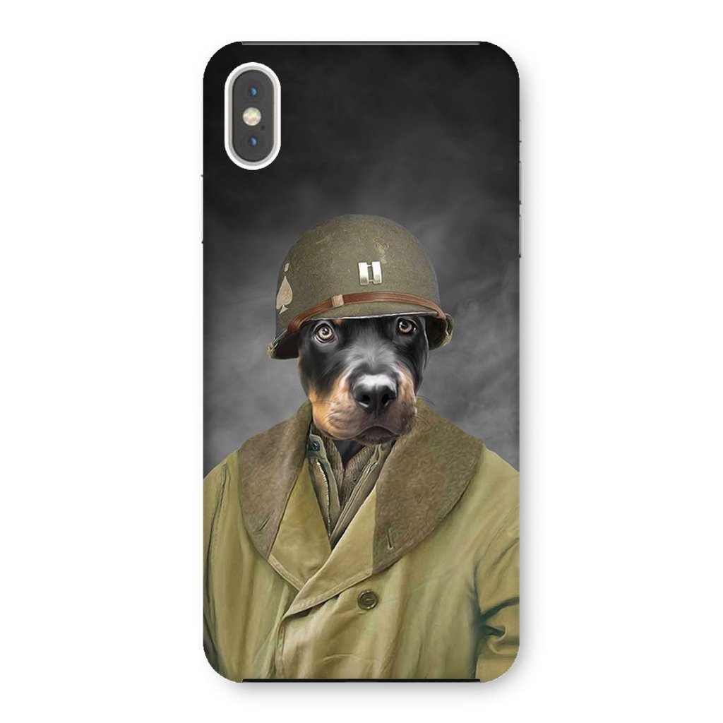 Pet Portraits | The Army Coat Mackinaw: Custom Pet Phone Case | Paw & Glory