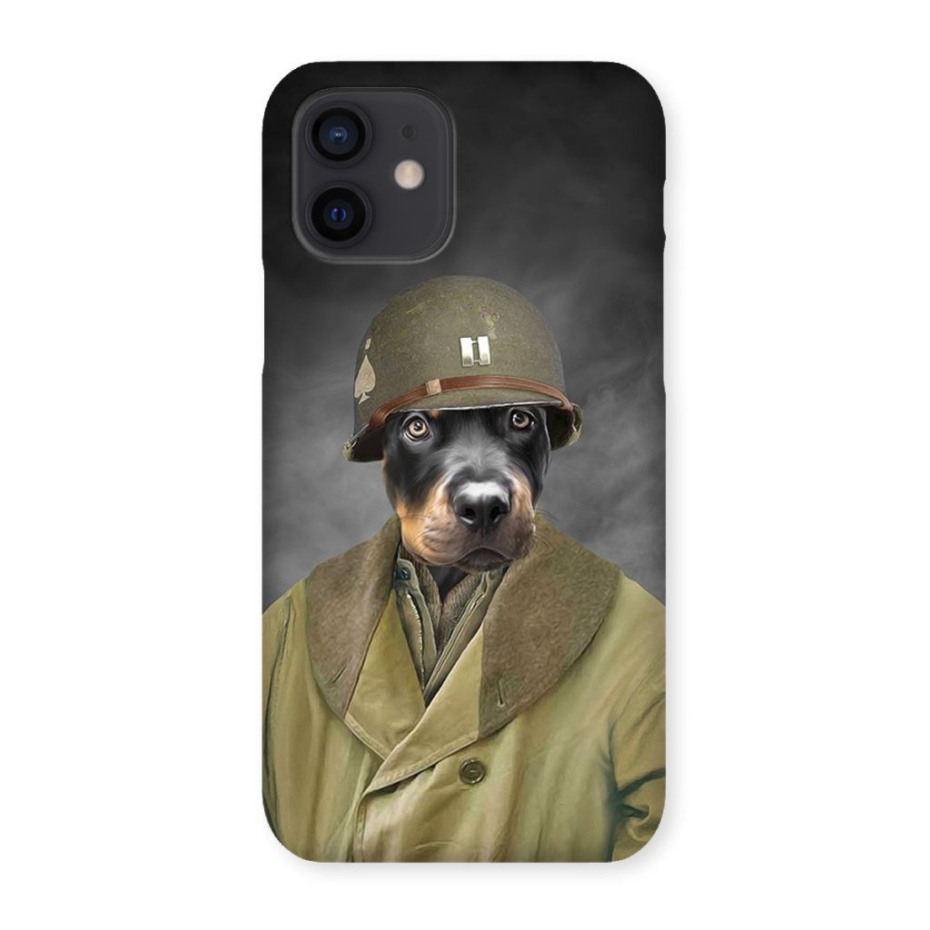 Pet Portraits | The Army Coat Mackinaw: Custom Pet Phone Case | Paw & Glory