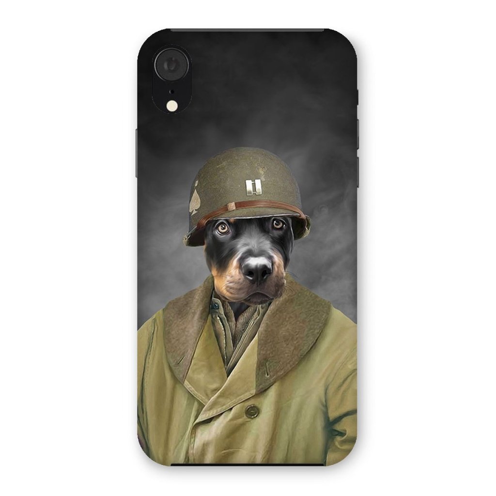 Pet Portraits | The Army Coat Mackinaw: Custom Pet Phone Case | Paw & Glory
