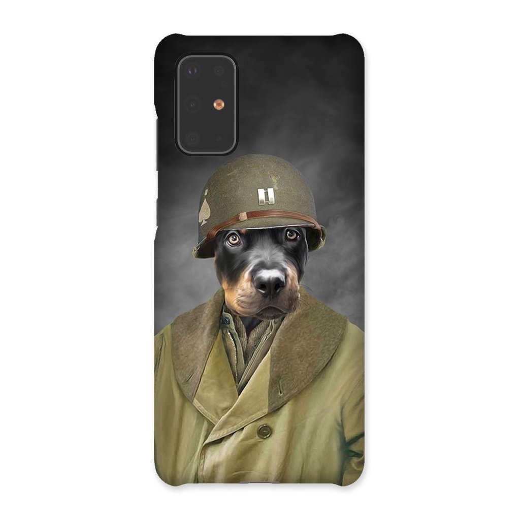 Pet Portraits | The Army Coat Mackinaw: Custom Pet Phone Case | Paw & Glory