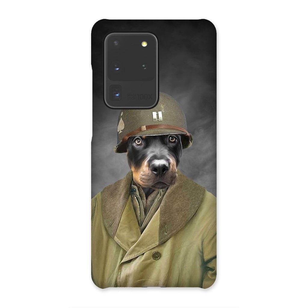 Pet Portraits | The Army Coat Mackinaw: Custom Pet Phone Case | Paw & Glory
