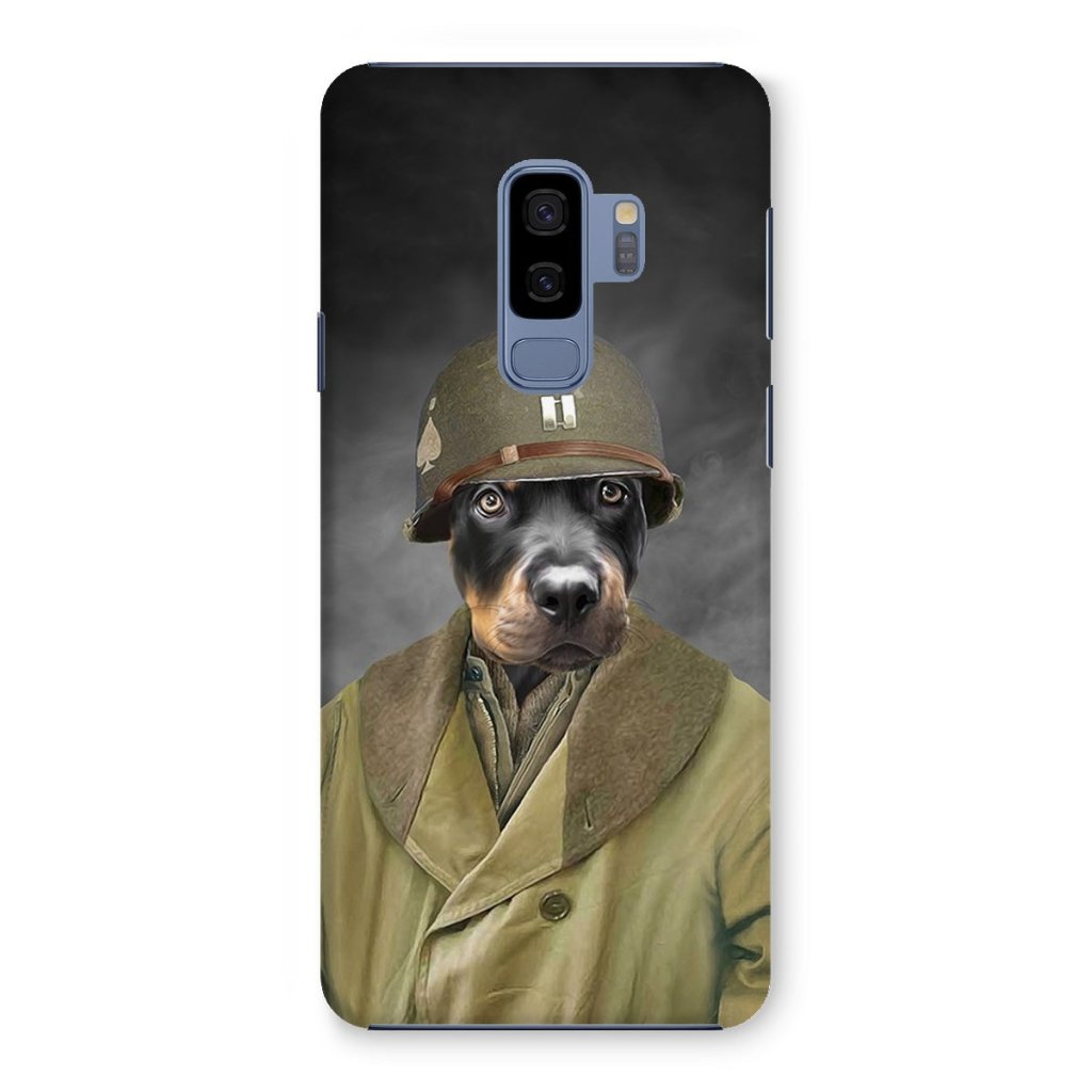Pet Portraits | The Army Coat Mackinaw: Custom Pet Phone Case | Paw & Glory