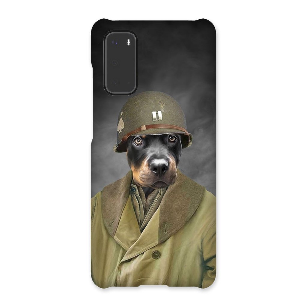 Pet Portraits | The Army Coat Mackinaw: Custom Pet Phone Case | Paw & Glory