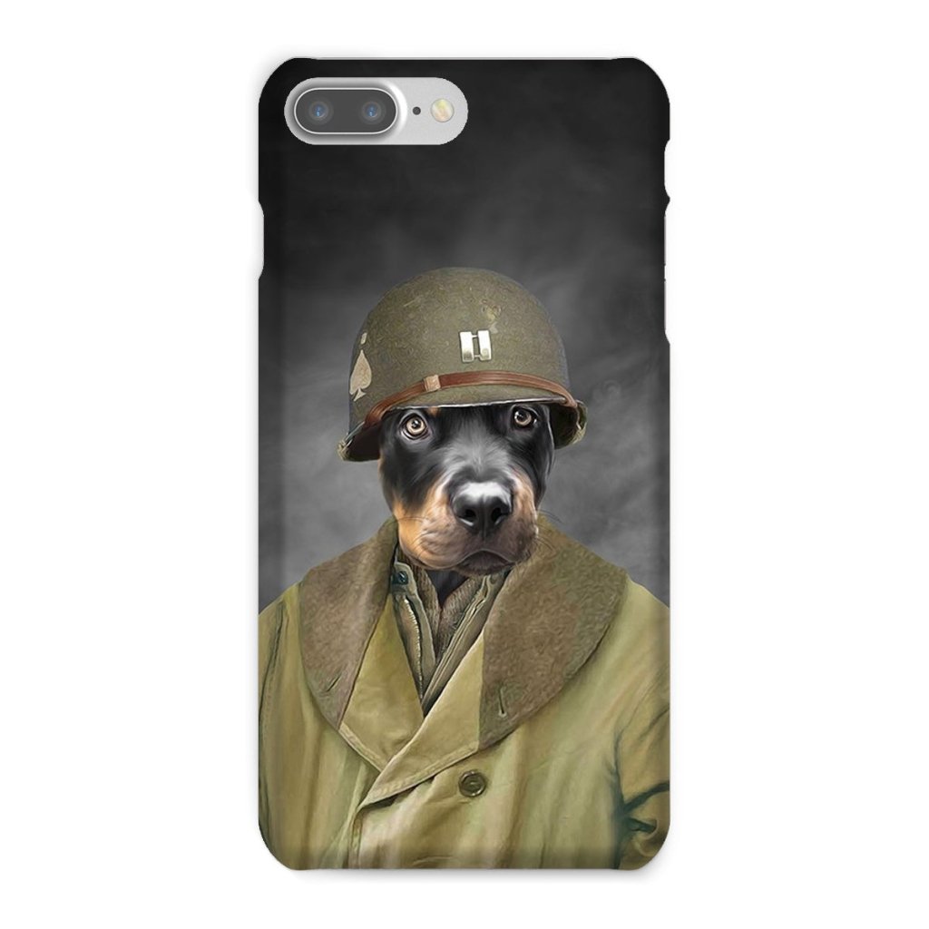 Pet Portraits | The Army Coat Mackinaw: Custom Pet Phone Case | Paw & Glory