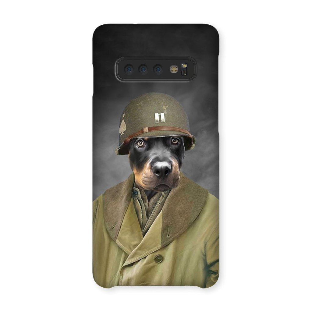 Pet Portraits | The Army Coat Mackinaw: Custom Pet Phone Case | Paw & Glory