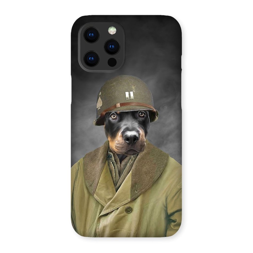 Pet Portraits | The Army Coat Mackinaw: Custom Pet Phone Case | Paw & Glory