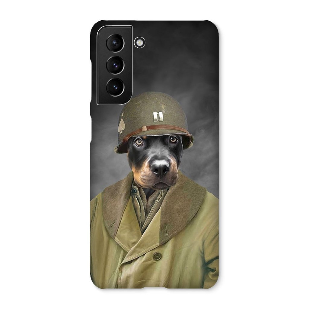 Pet Portraits | The Army Coat Mackinaw: Custom Pet Phone Case | Paw & Glory