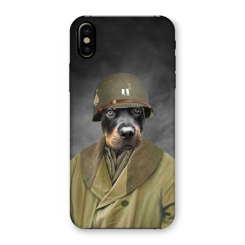 Pet Portraits | The Army Coat Mackinaw: Custom Pet Phone Case | Paw & Glory