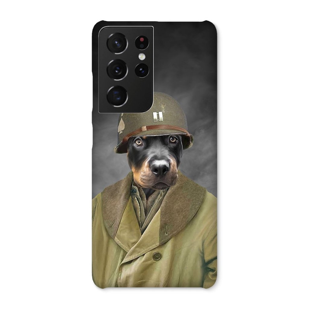 Pet Portraits | The Army Coat Mackinaw: Custom Pet Phone Case | Paw & Glory