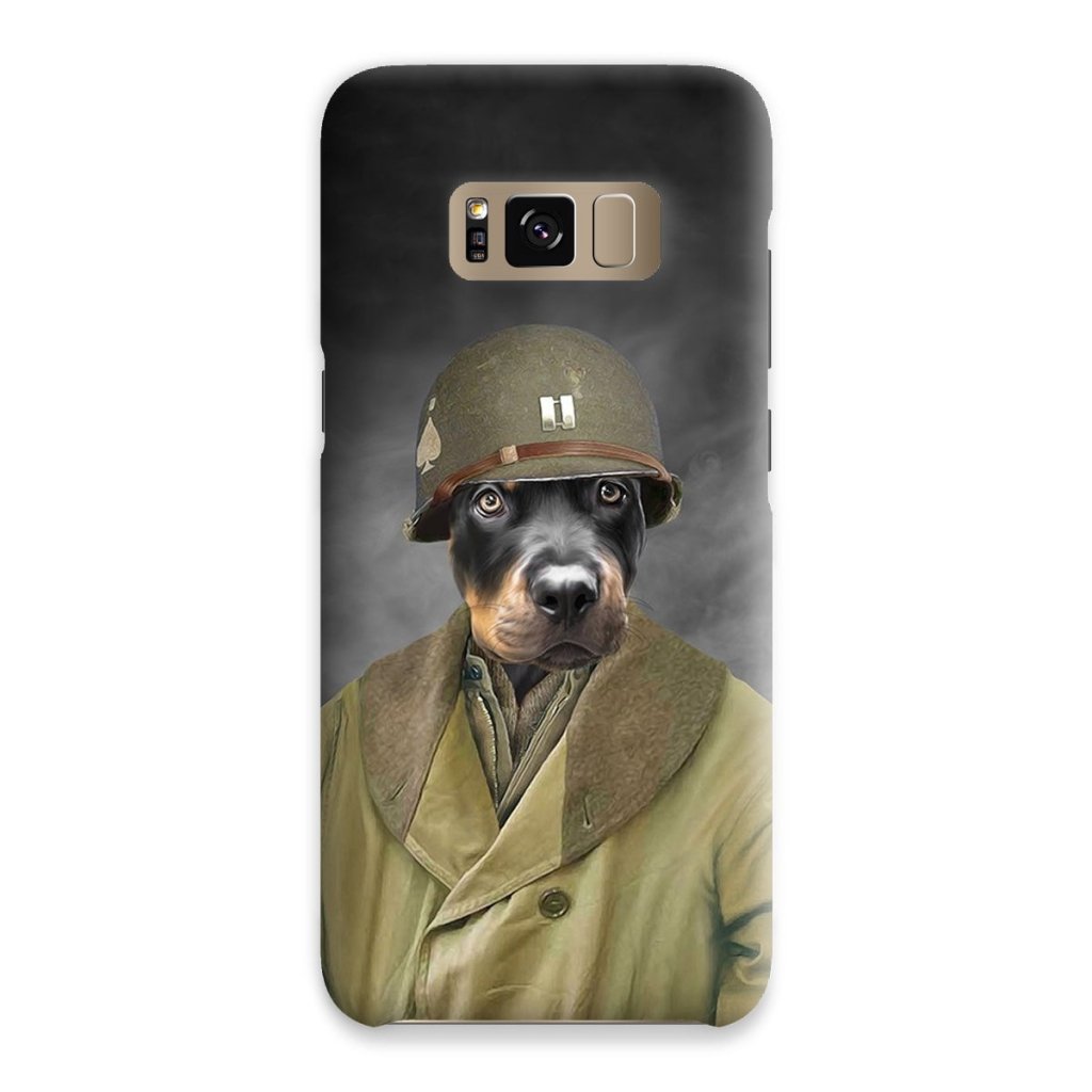 Pet Portraits | The Army Coat Mackinaw: Custom Pet Phone Case | Paw & Glory