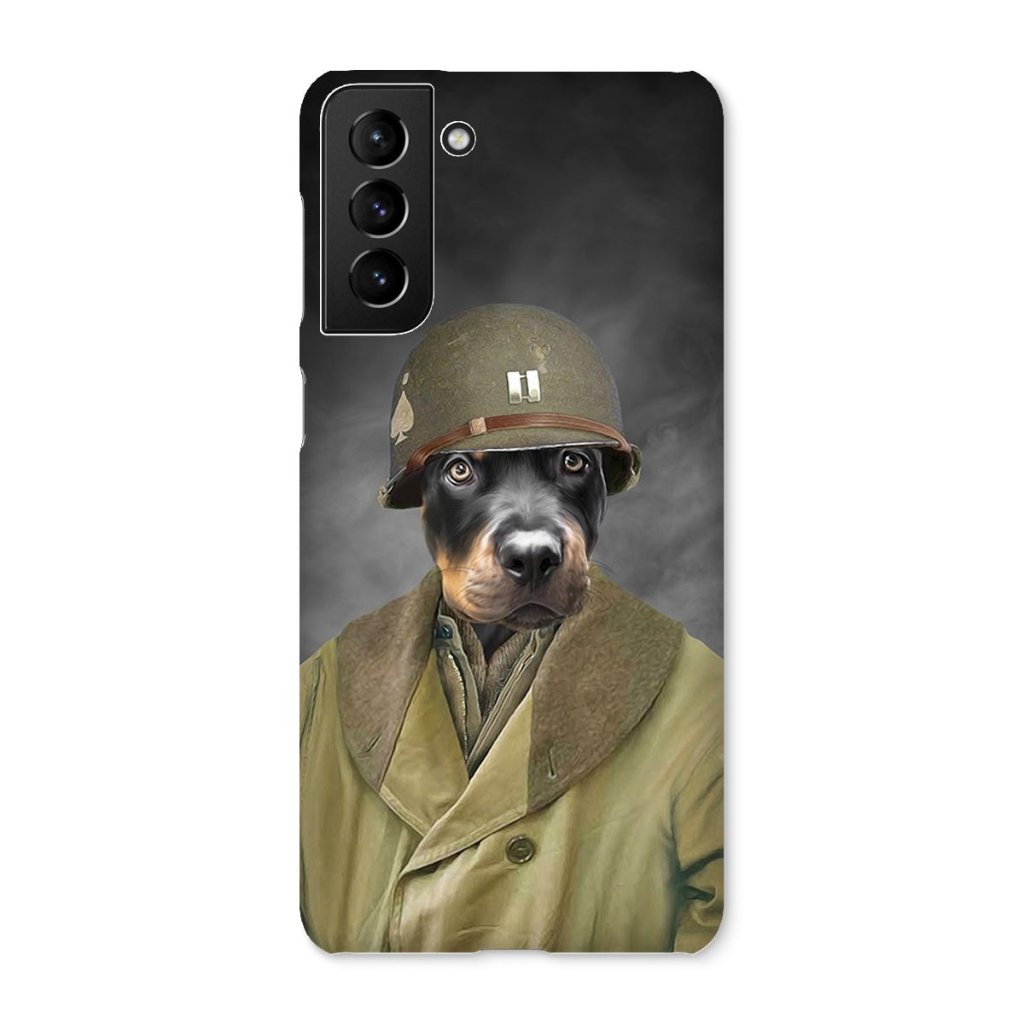Pet Portraits | The Army Coat Mackinaw: Custom Pet Phone Case | Paw & Glory