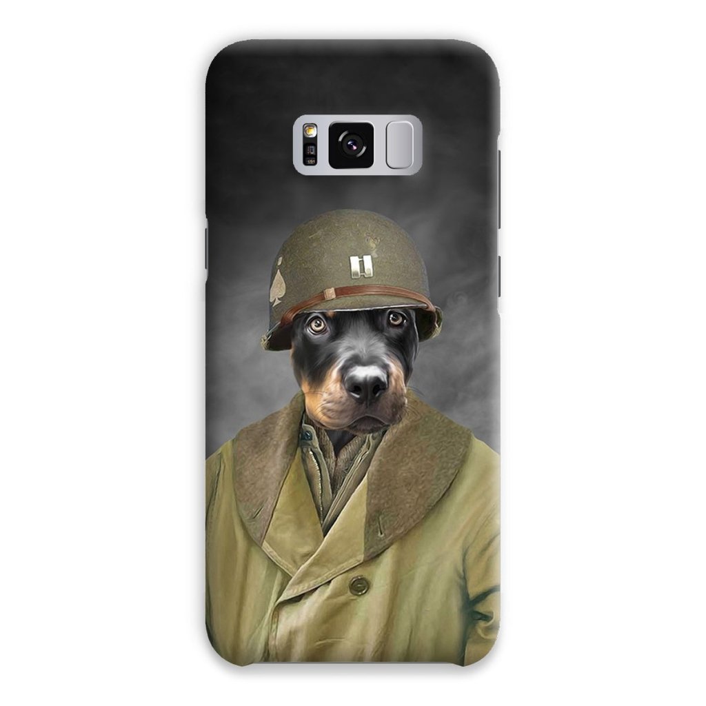 Pet Portraits | The Army Coat Mackinaw: Custom Pet Phone Case | Paw & Glory
