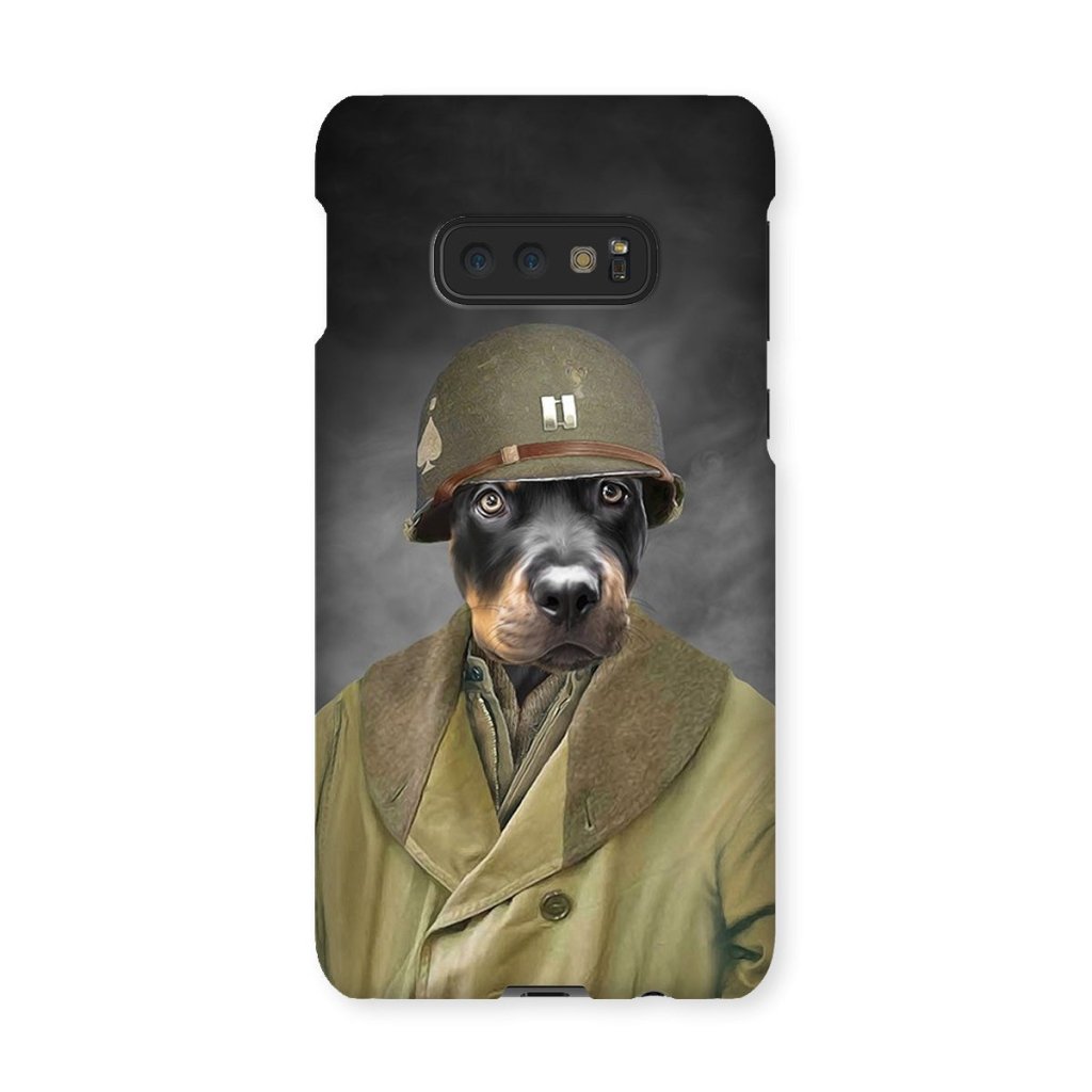 Pet Portraits | The Army Coat Mackinaw: Custom Pet Phone Case | Paw & Glory
