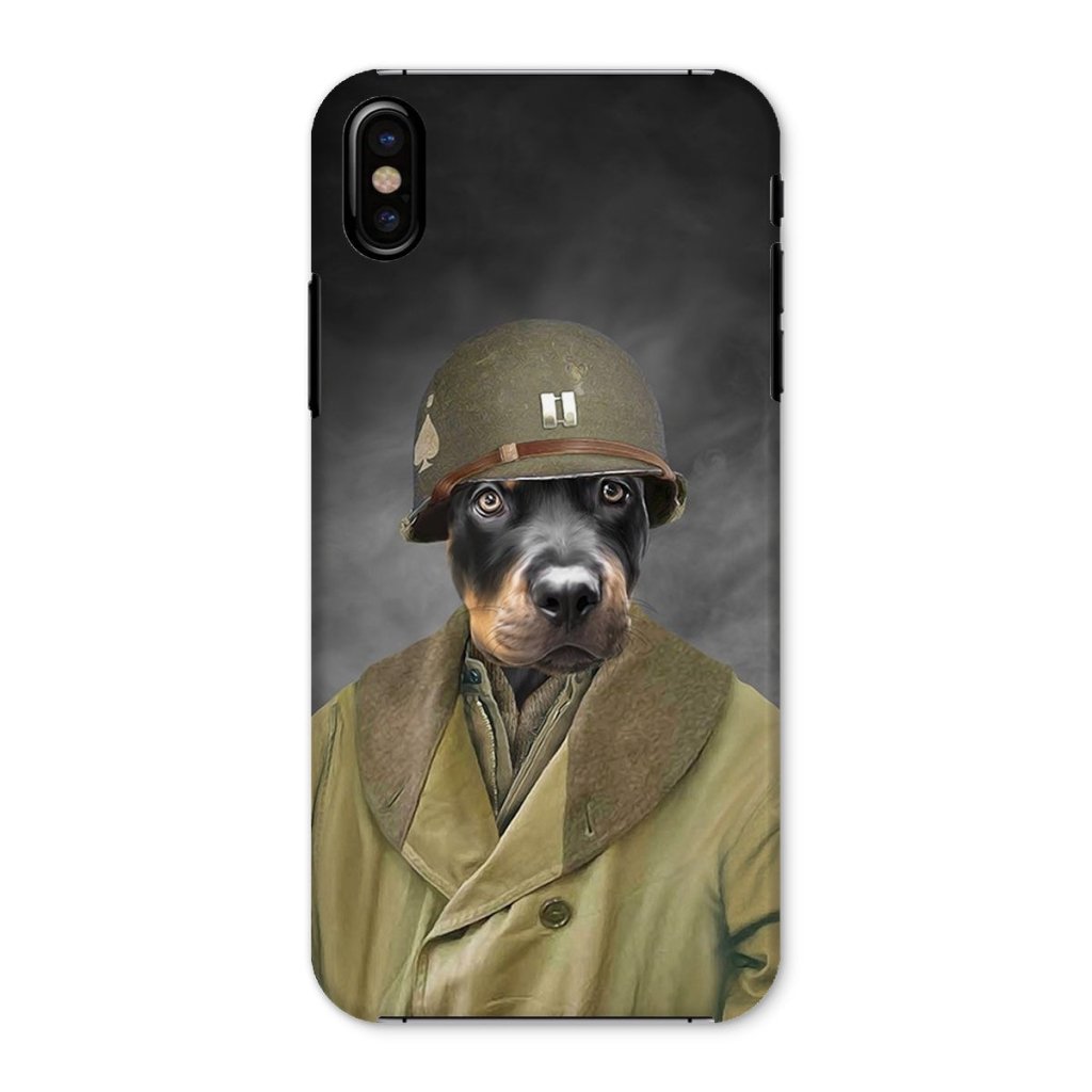 Pet Portraits | The Army Coat Mackinaw: Custom Pet Phone Case | Paw & Glory
