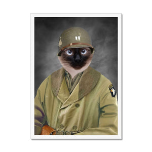 The Army Coat Mackinaw: Custom Pet Portrait - Paw & Glory - Dog Portraits - Pet Portraits