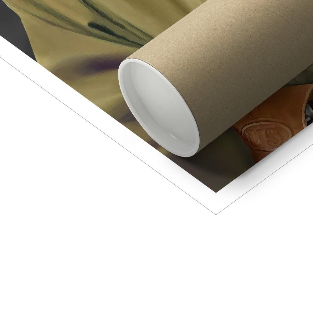 Pet Portraits | The Army Coat Mackinaw: Custom Pet Poster | Paw & Glory