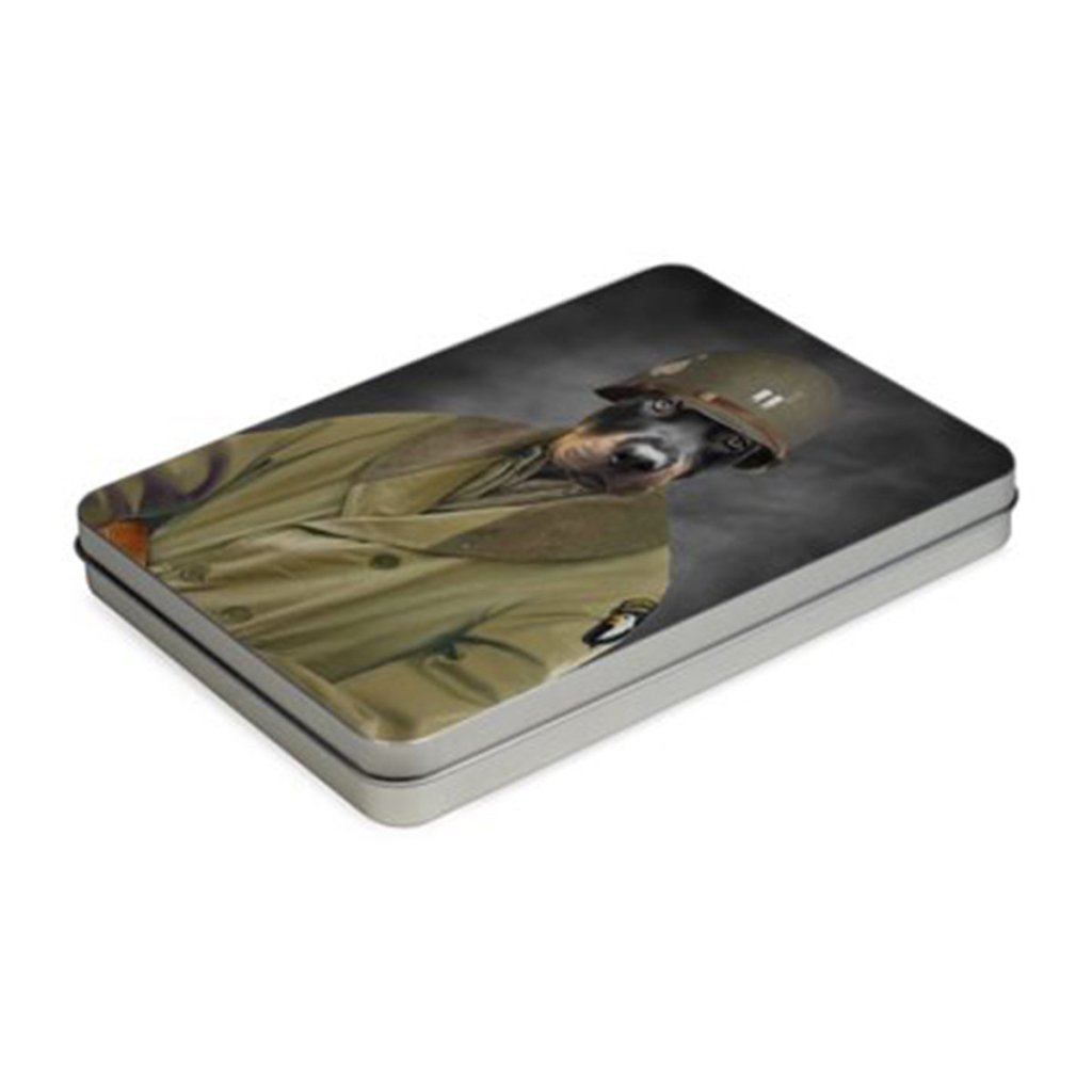 Pet Portraits | The Army Coat Mackinaw: Custom Pet Puzzle | Paw & Glory