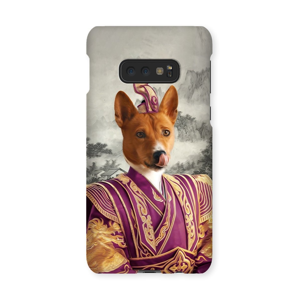 Pet Portraits | The Asian Emperor: Custom Pet Phone Case | Paw & Glory