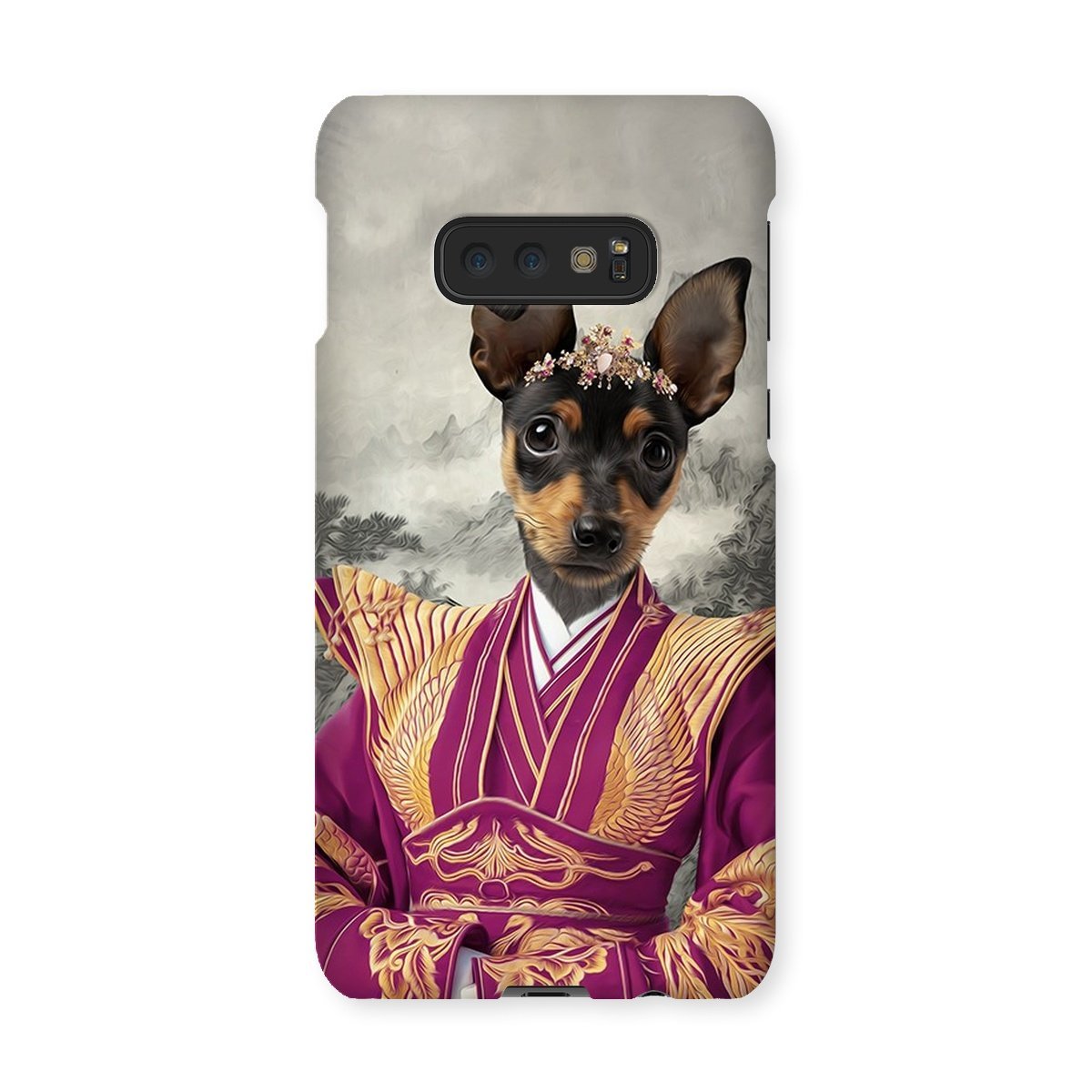 Pet Portraits | The Asian Empress: Custom Pet Phone Case | Paw & Glory