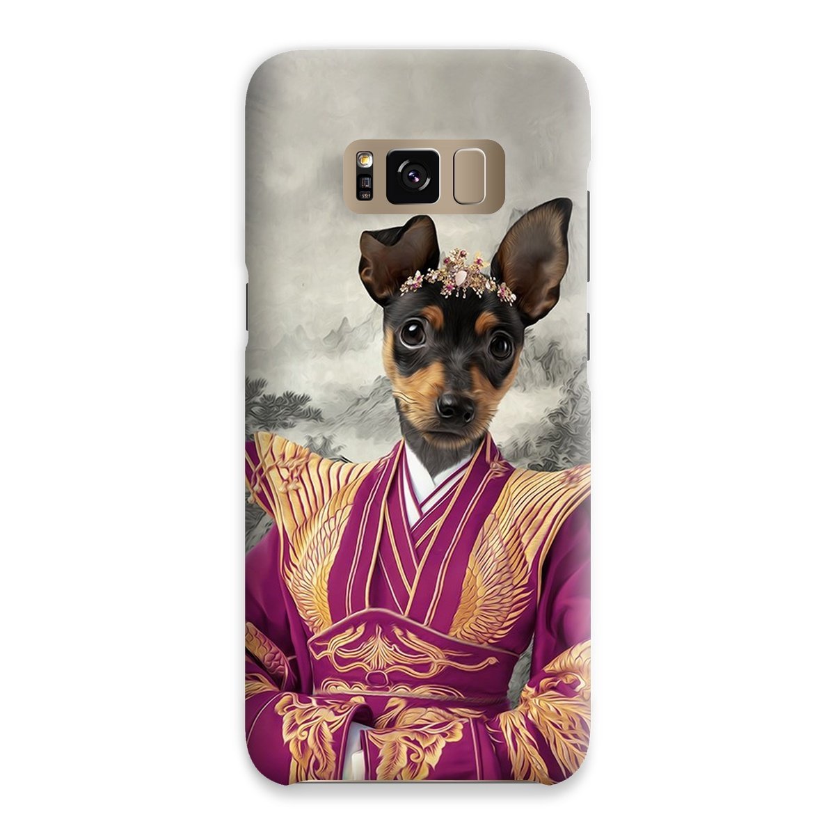 Pet Portraits | The Asian Empress: Custom Pet Phone Case | Paw & Glory