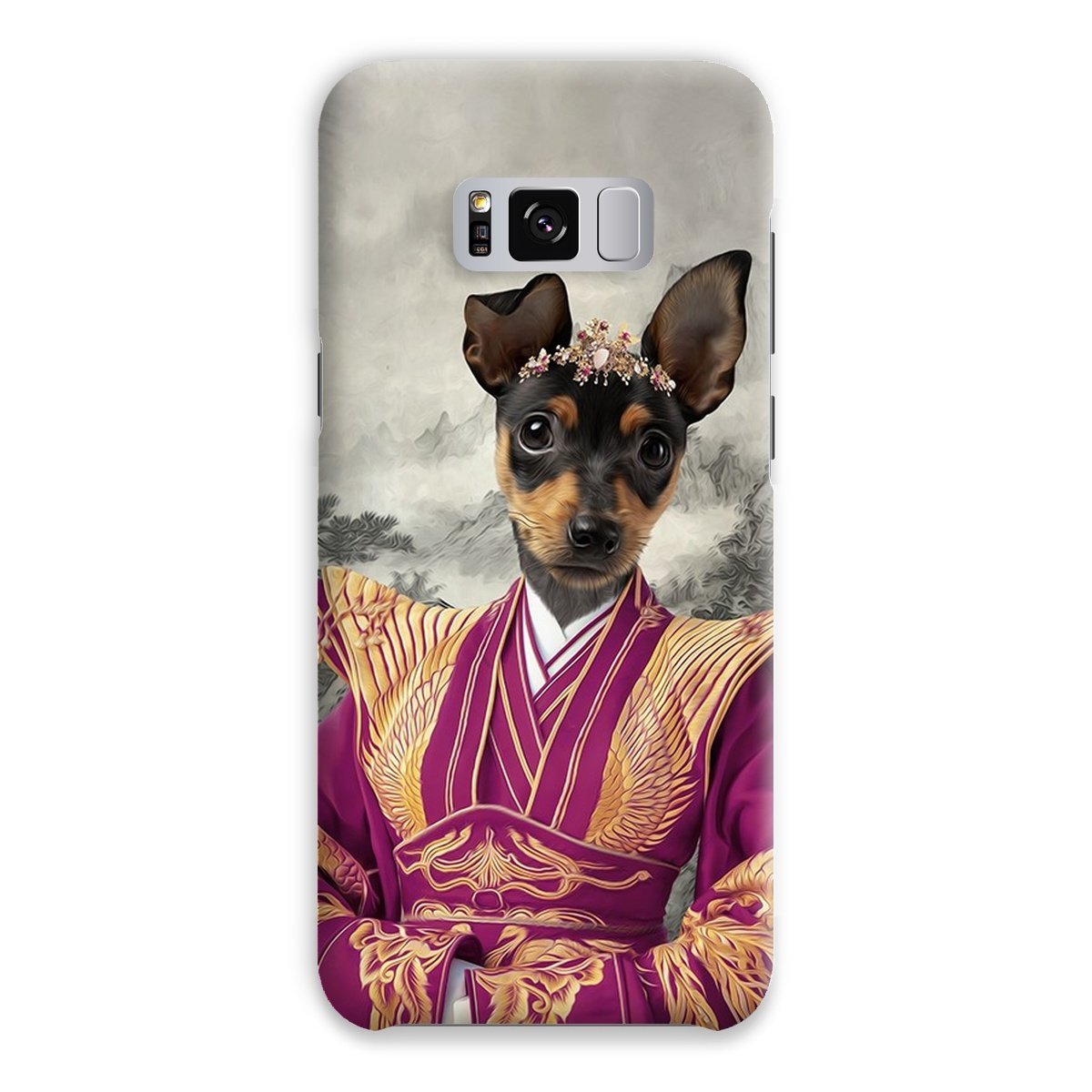 Pet Portraits | The Asian Empress: Custom Pet Phone Case | Paw & Glory