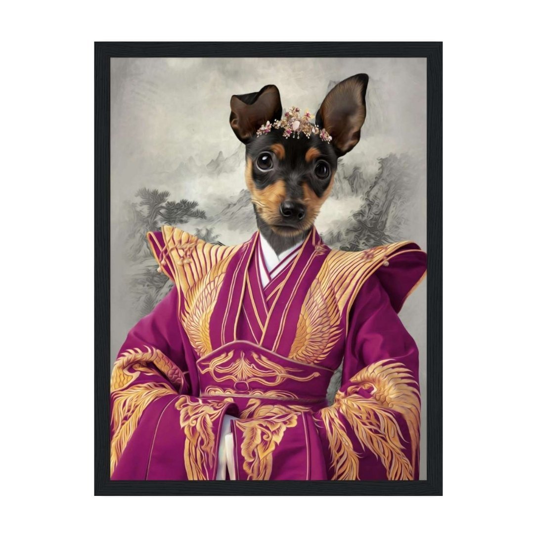 Pet Portraits | The Asian Empress: Custom Pet Portrait | Paw & Glory