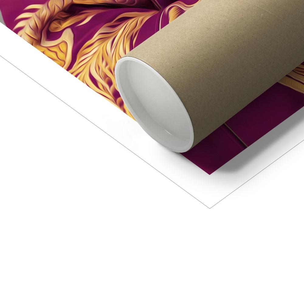 Pet Portraits | The Asian Empress: Custom Pet Poster | Paw & Glory