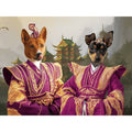 The Asian Rulers: Custom Digital Download Pet Portrait
