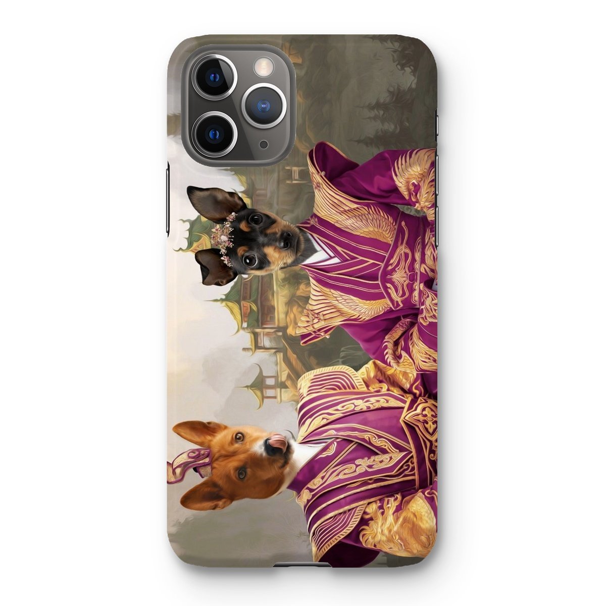 Pet Portraits | The Asian Rulers: Custom Pet Phone Case | Paw & Glory
