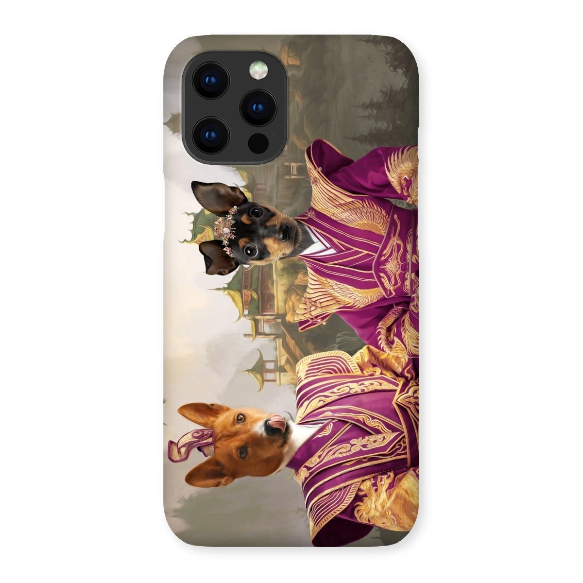 Pet Portraits | The Asian Rulers: Custom Pet Phone Case | Paw & Glory