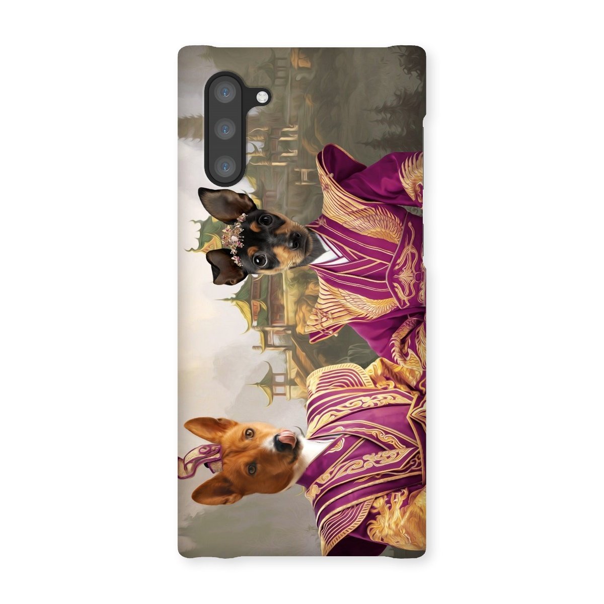 The Asian Rulers: Custom Pet Phone Case - Paw & Glory - Dog Portraits - Pet Portraits
