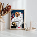 The Astronaut: Custom Pet Portrait