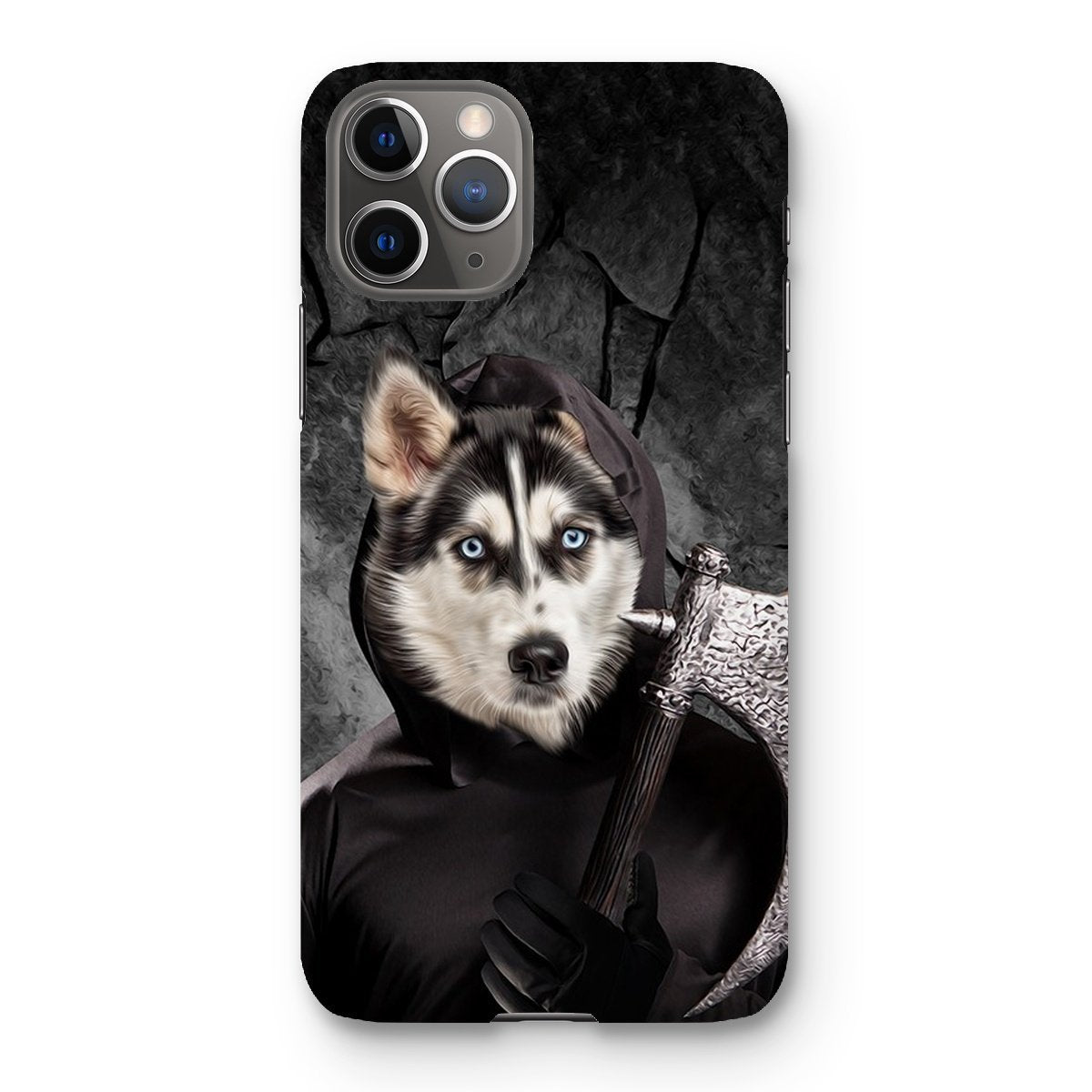 Pet Portraits | The Bark Reaper: Custom Pet Phone Case | Paw & Glory