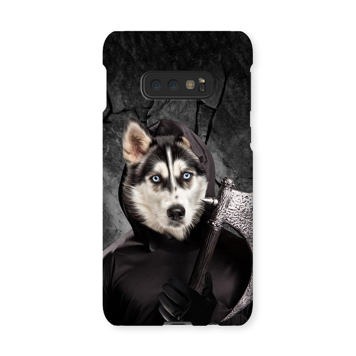 Pet Portraits | The Bark Reaper: Custom Pet Phone Case | Paw & Glory