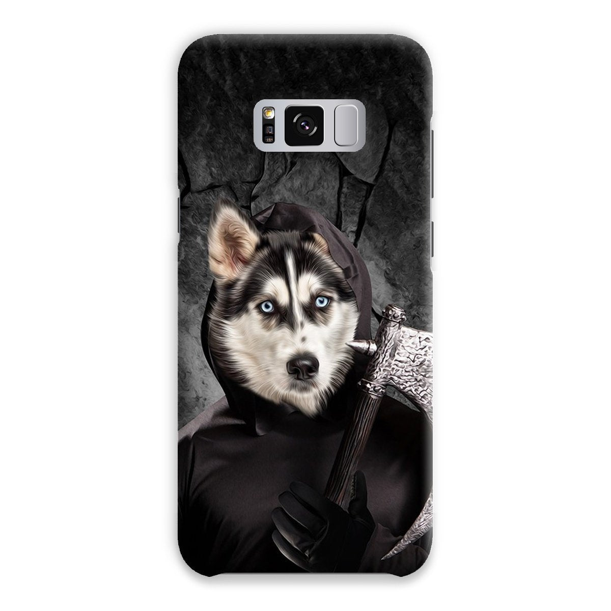 Pet Portraits | The Bark Reaper: Custom Pet Phone Case | Paw & Glory