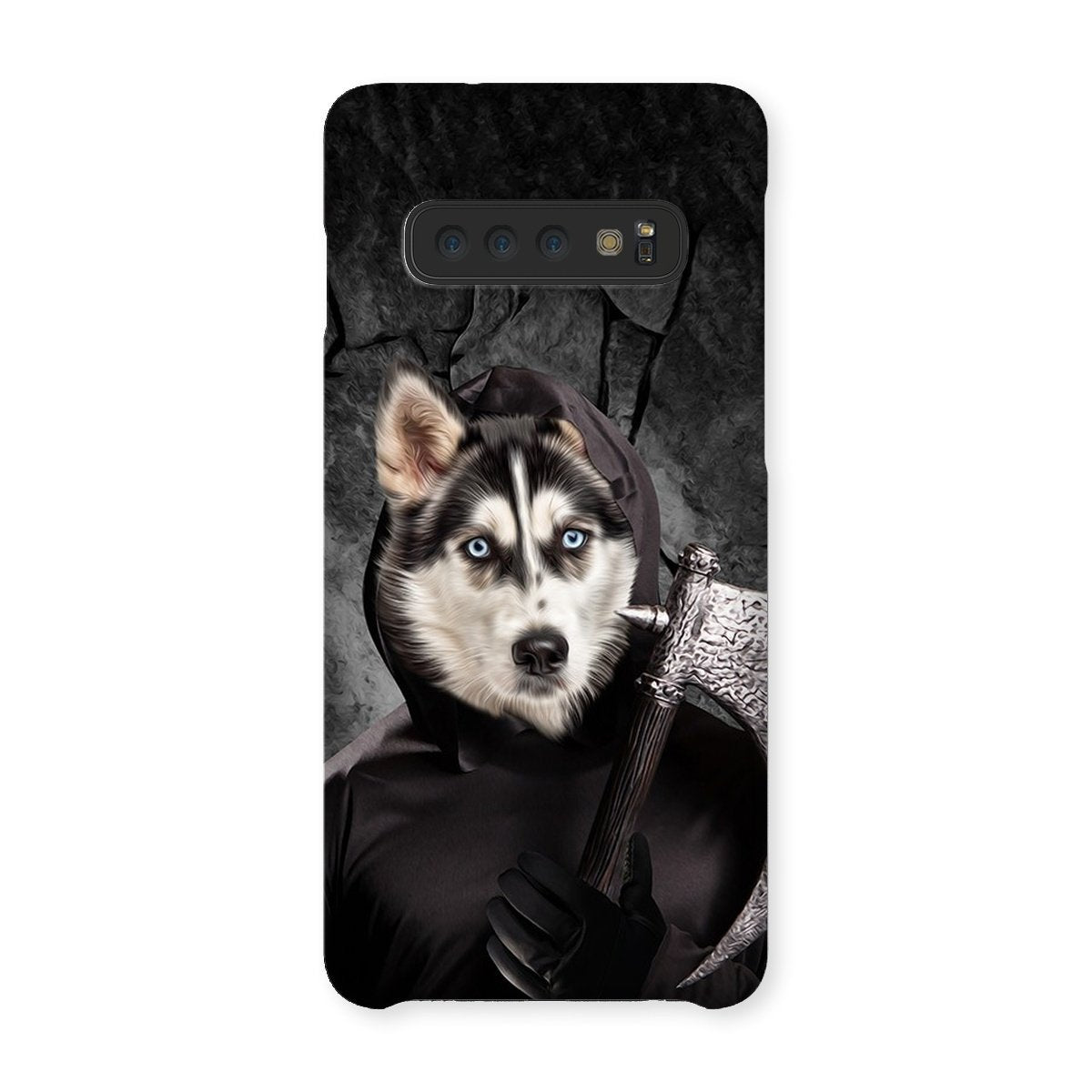 Pet Portraits | The Bark Reaper: Custom Pet Phone Case | Paw & Glory